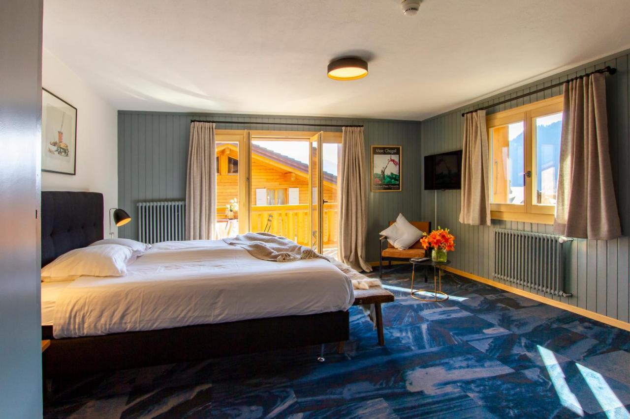 Shed Hotel Verbier Exteriör bild